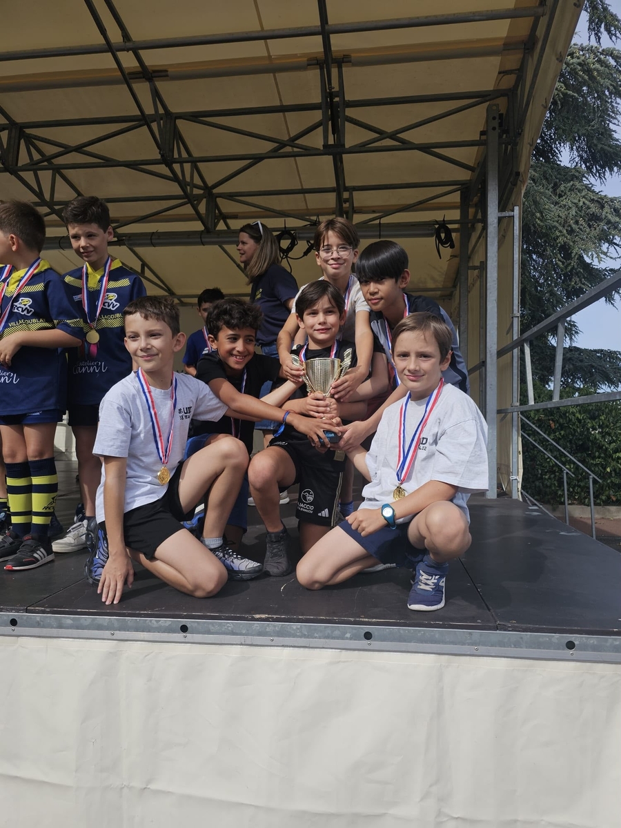 Bravo à nos jeunes qui ont gagné la course de la fête des associations