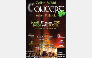 Concert Saint Patrick  Celtic Whirl