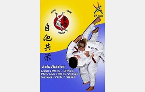 REPRISE DES COURS POUR LE JUDO ADULTES:
