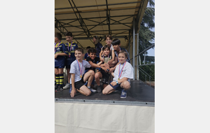 Bravo à nos jeunes qui ont gagné la course de la fête des associations