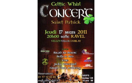 Concert Saint Patrick  Celtic Whirl