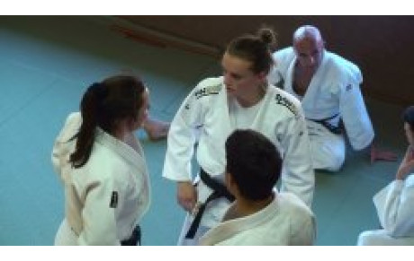 Belle démonstration au passage de grade à Poissy