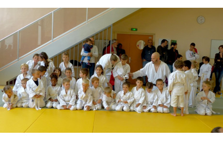 Rentrée cours baby judo 2013 du JC VELIZY