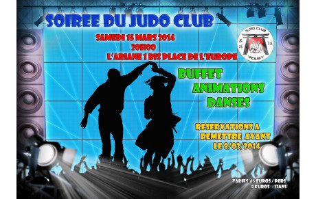 SOIREE DU JUDO CLUB