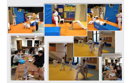 Stage vacances judo