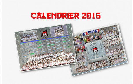CALENDRIER DU CLUB 2016