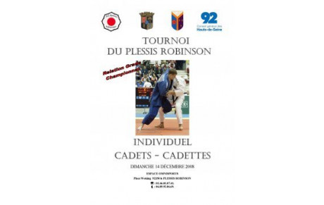 Tournoi Cadets(tes) du Plessis Robinson